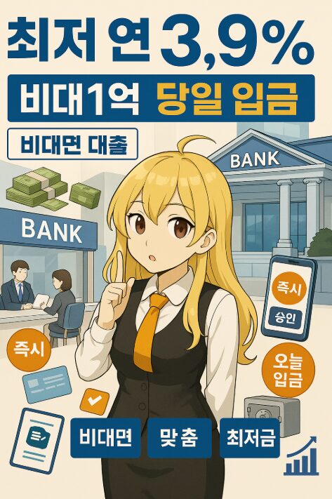 직장인을 위한 비대면 맞춤대출 어디서 찾지?