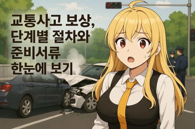 교통사고 보상, 단계별 절차와 준비서류 한눈에 보기