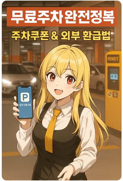 더현대 서울 무료주차 완전정복! 주차쿠폰부터 외부 주차비 환급까지 총정리