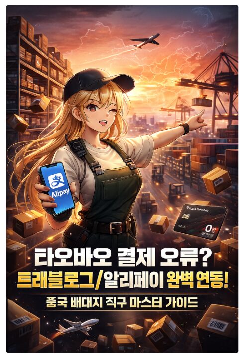 타오바오/웨이디안 결제 오류? 트래블로그/알리페이 완벽 연동! 중국 배대지 직구 마스터 가이드